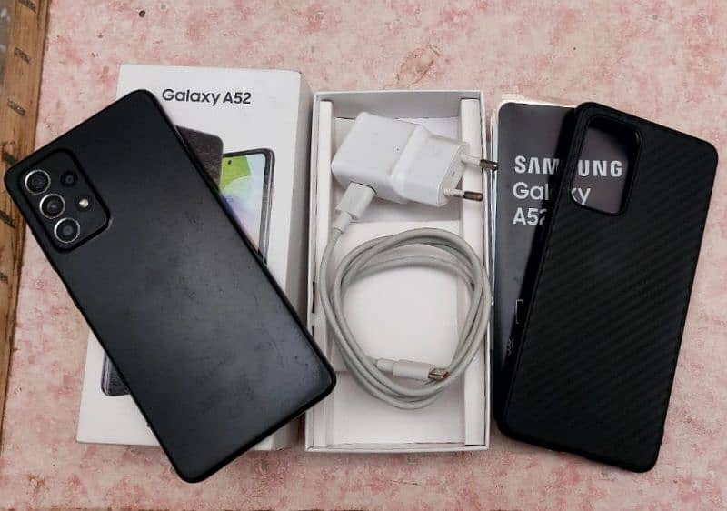 Samsung A52 (With Box) 0