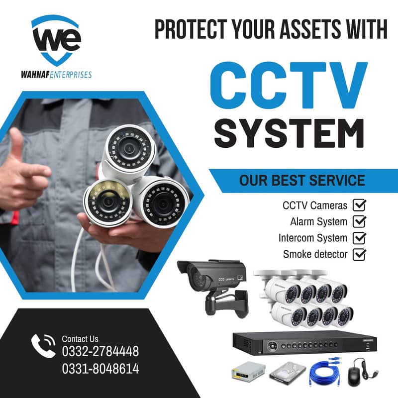 CCTV Security Cameras Installation/CCTV camera Services to all karachi 0