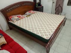 1 Set Sofa with table, 2 BED with 1 Matress, 3 Door Almari