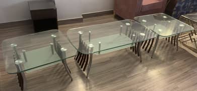 Center Table Set  & Trolly - imported