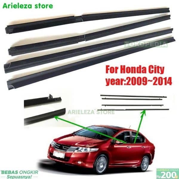 Corolla Honda Suzuki Weather Strips 5