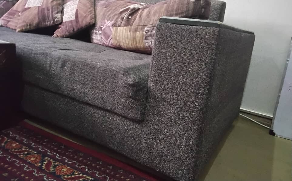 L shaped sofa 14