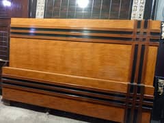 Double Bed wooden