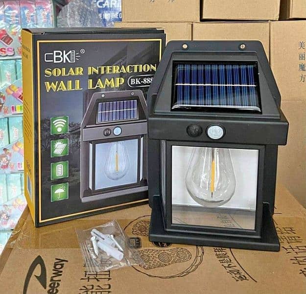 Solar Wall Lamp Motion Sensor Outdoor Solar 1