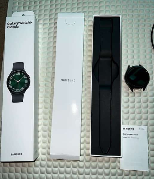 Samsung Watch 6 Classic 47mm Black Color Stainless Steel 3