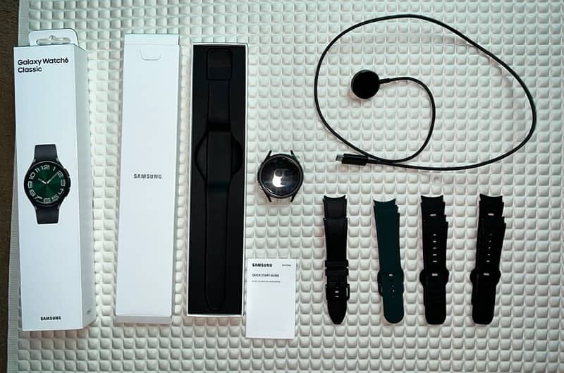 Samsung Watch 6 Classic 47mm Black Color Stainless Steel 7