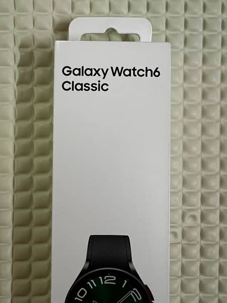 Samsung Watch 6 Classic 47mm Black Color Stainless Steel 19