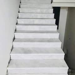 WHITE MARBLE FOR STAIRS AND KITCHEN AVAILABLE 0