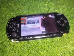psp 1001 jailbreak 32gb with games battery charger
