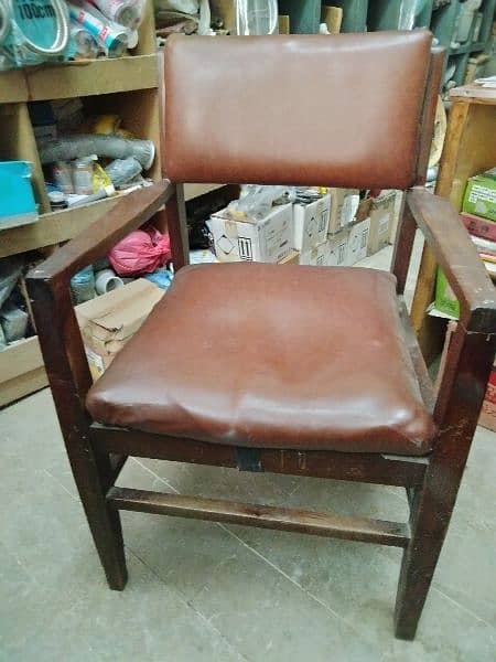 vintage chair sheesham wood 1