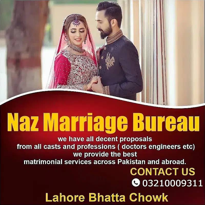 Marriage Bureau , Online Rishta Services , Abroad Proposals 0