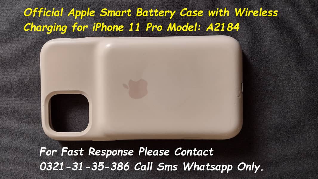 apple smart battery case with wireless charging for iphone 11 pro 0