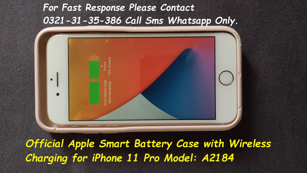 apple smart battery case with wireless charging for iphone 11 pro 1