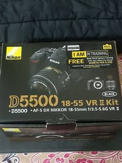 Nikon D5500 DSLR WiFi Camera with AF-S 18-55mm Lens