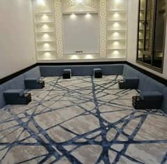 Floor Pillows, Ottoman & Rug,modular Floor Sofa,arabic Majlis - Etsy