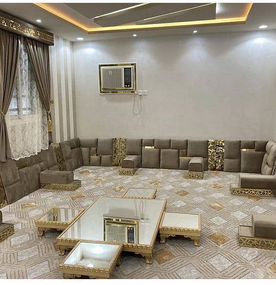 Floor Pillows, Ottoman & Rug,modular Floor Sofa,arabic Majlis - Etsy 3