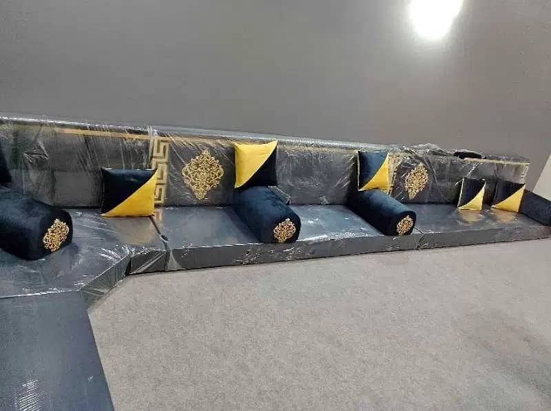 Floor Pillows, Ottoman & Rug,modular Floor Sofa,arabic Majlis - Etsy 10