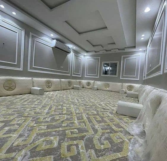 Floor Pillows, Ottoman & Rug,modular Floor Sofa,arabic Majlis - Etsy 18