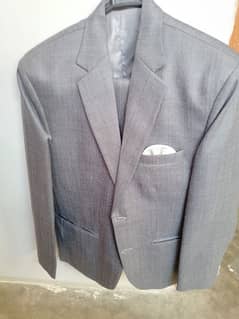 3 piece complete suit gray colour