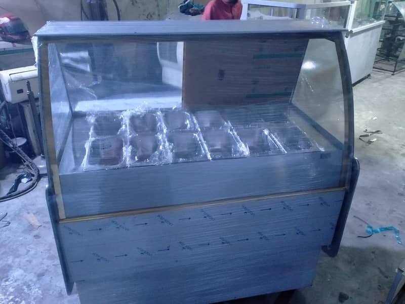 Ice Cream Display Counter Freezer For Sale ice cream chiller 12