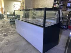 Ice Cream Display Counter Freezer