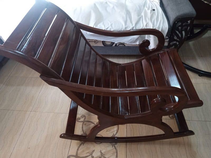 wooden rocking chair 7