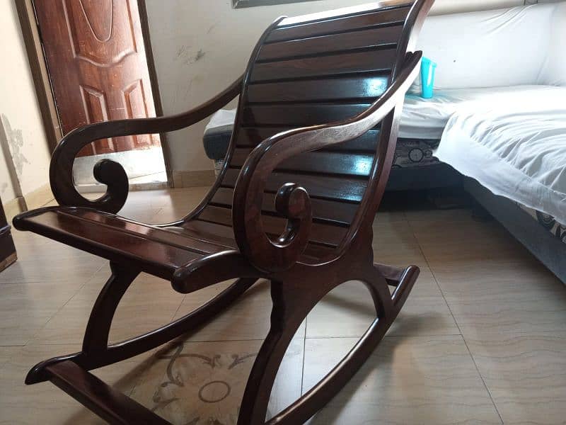 wooden rocking chair 9