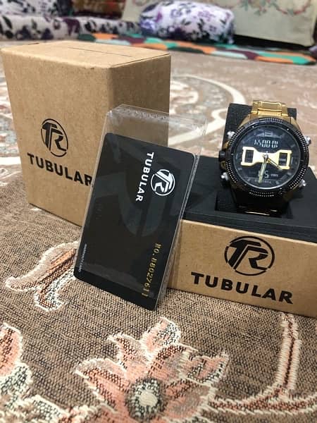 Tabular watch (series 8.1) Digital + analog 0