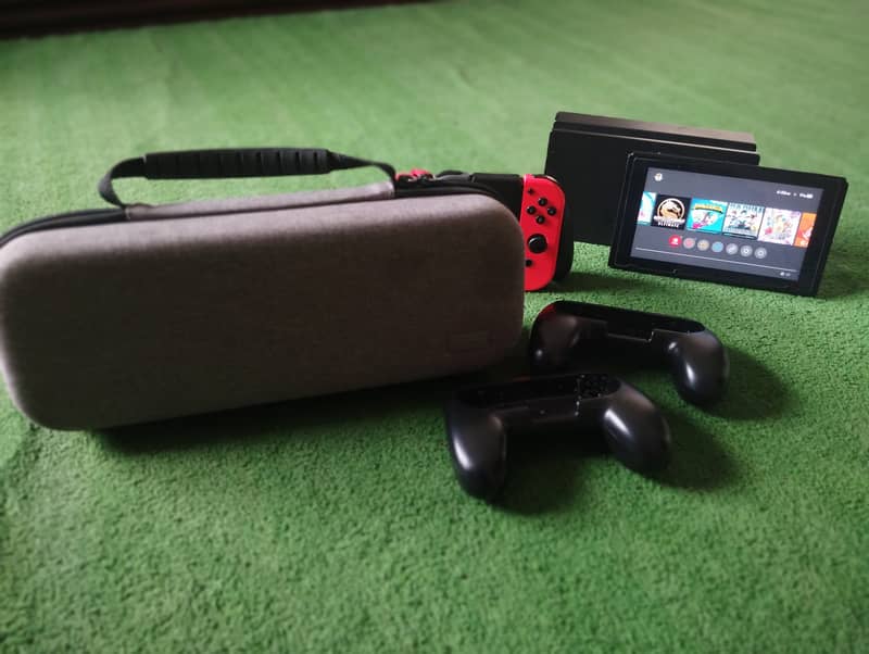 Nintendo switch v2 with games 3