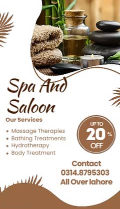SPA Saloon/Spa Centre/Spa and Salon Services (Females Staff)
