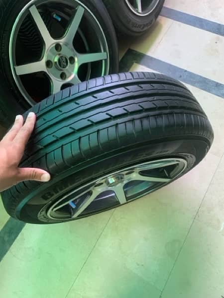 Brand New Condition Alloy Rims/Tyre 2