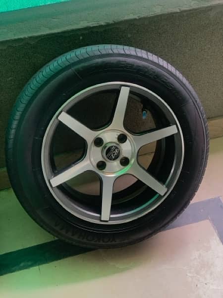 Brand New Condition Alloy Rims/Tyre 5