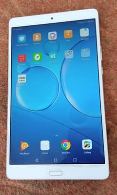 Huawei tablet safe condition like new, finger print big sound 0