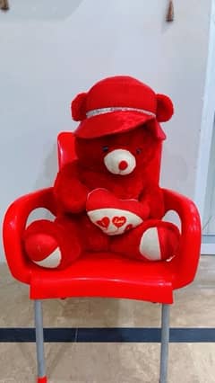Red teddy bear 0