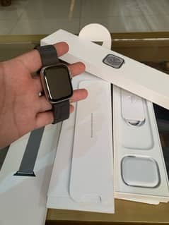 Apple watch series 8 45mm stainless steel 11 months warranty