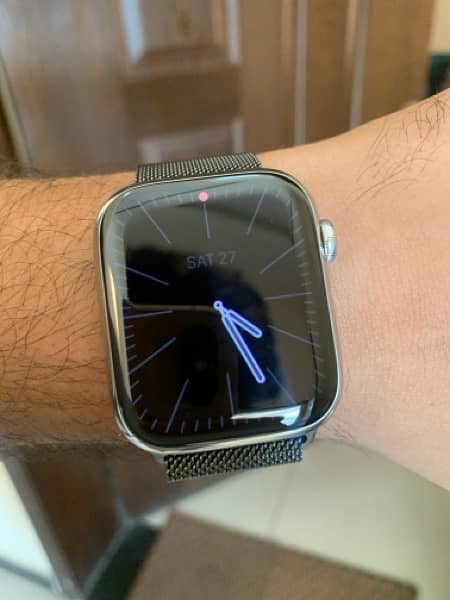 Apple watch series 8 45mm stainless steel 12 months warranty 5