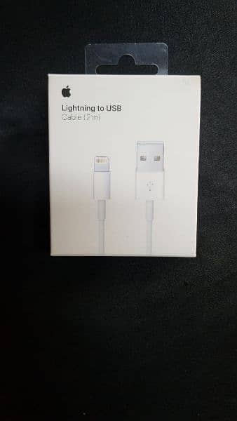 apple lightning to USB cable (UAE brand) 4