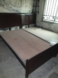 Two single beds in good condition for sale