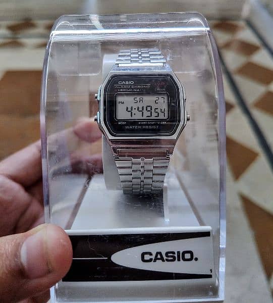 Casio classic digital watches pair 5