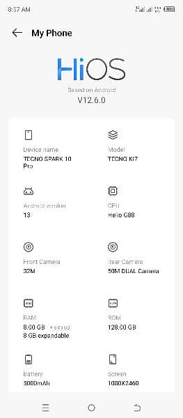 TECNO SPARK 10 Pro 8+8GB/128 2
