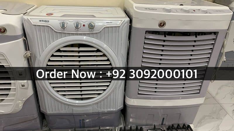 Energy saver Inveter Moter Sabro Air Cooler 2024 Fresh Stock 8