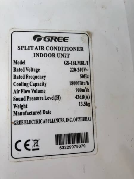 Gree 1.5 Ton Air Conditioner 9