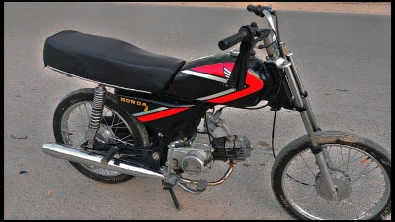 Honda 70t bike 1991 model 1