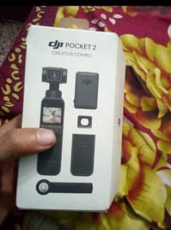Dji pocket 2 creator combo 4k Gimbal camera all accessories box