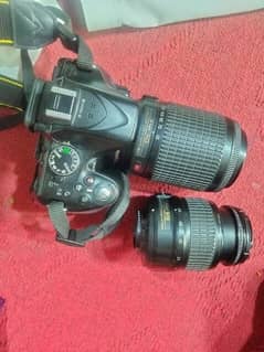 D5200 NIKON with 2 LENS 18mm 55mm and 70mm 200mm 0