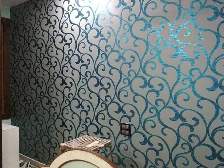 Wallpaper/Wooden Panel/Wall Flex/3D wall paper 4
