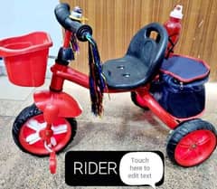 Kid Tri Cycle Rider Limited Price Offer