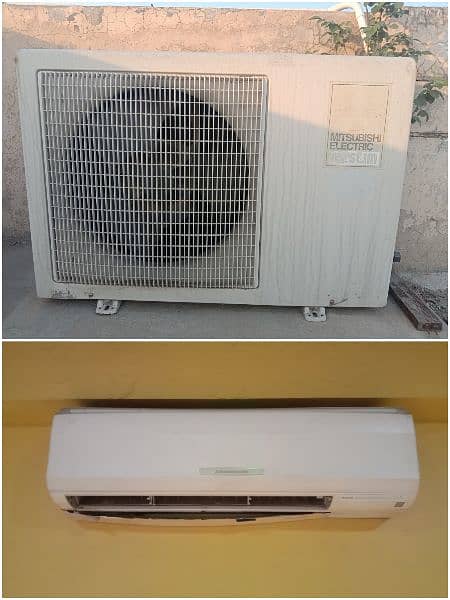 2.5 Tons Mitsubishi Split AC Complete inner and outer 0