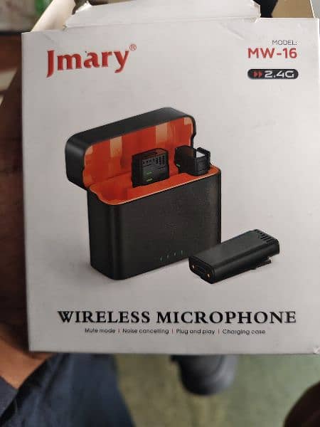 Jmary MW-16 Wireless Microphone | Mic | Camera Mic | Mobile Phone Mic 4