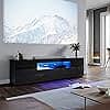 MODERN TV CONSOLE WITH LED LIGHT FOR UPTO 60 INCHES LED TV 3